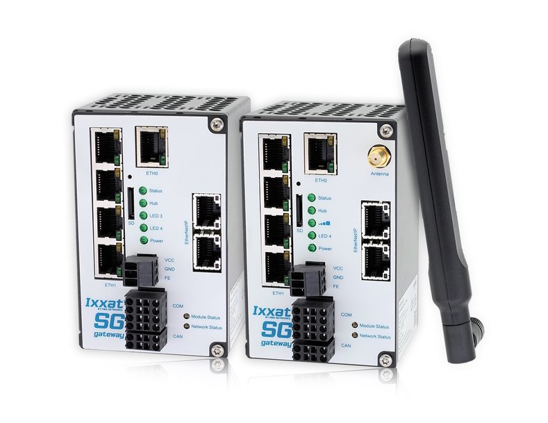 Új Ixxat Smart Grid Gateway az IEC 61850 és az IEC 60870 szabványokhoz LTE támogatással